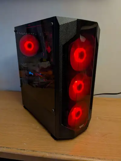 Custom Gaming PC - i5 8400, RX 570, 16gb DDR4 RAM, Win 11, NVME, View more