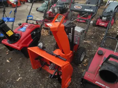 I am looking for any unwanted gas powered equipment - Snowblowers - Lawnmowers - Lawn Tractors - Gra...