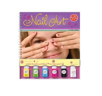 (NEW) Klutz Nail Art Spiral Bound Kit