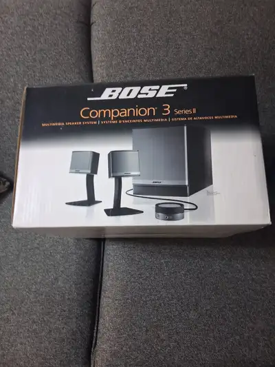 BOSE COMPANION 3 SERIES 2 FOR SALE, View more