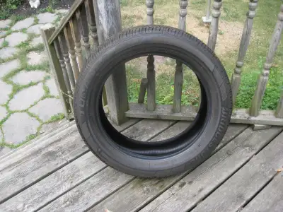Bridgestone Turanza EL440, 215/55R18. Less than 1000 km's. Been stored inside. Good touring tire. $4...