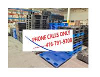 Pallets in stock WAS $11 each NOW CLEAROUT @$9 WOOD 48x40 4ways