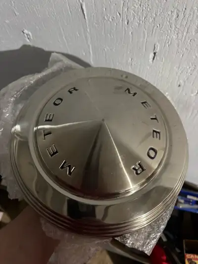 1966 ford meteor NOS hubcaps Set of 4
