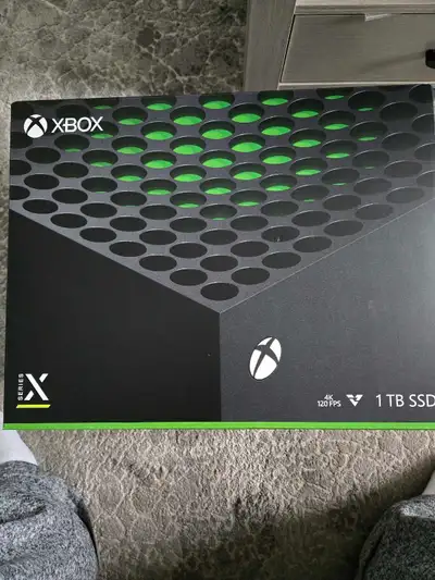 Selling an Xbox brand new still in the box., View more