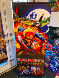 Iron Maiden Pinball Banners 24' x 62' [RARE]