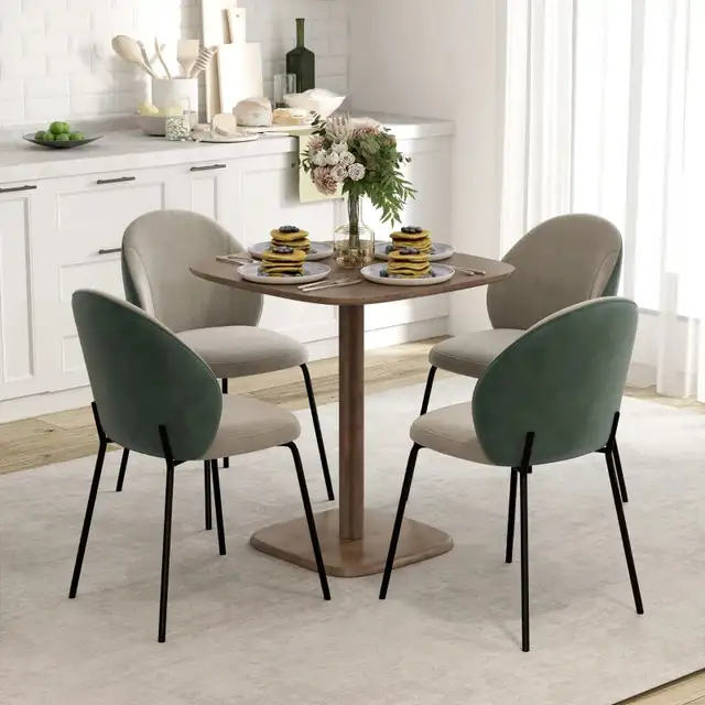 Solid rubberwood dining Table  4ppl  Modern Kitchen Table in Dining Tables & Sets in Markham / York Region - Image 8