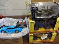 die cast and plastic remote control cars $5 each