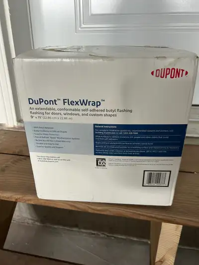 DuPont Flex wrap for sale. (9 inch by 75 feet), View more