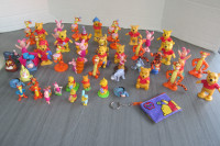 WINNIE L'OURSON POOH DISNEY LOT+ 40 FIGURINES PVC