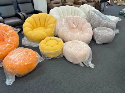 Brand New Pumpkin Swivel Accent sofa Chair Special $299, View more