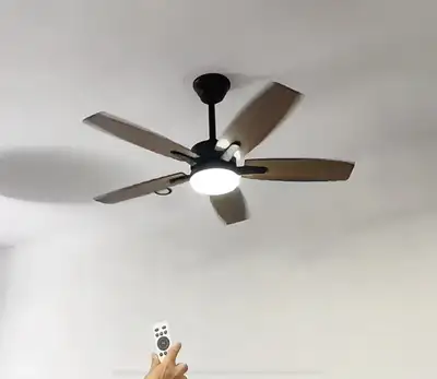 42" Ceiling Fan with Light and Remote, View more