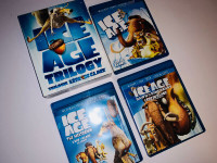 6X BLURAY+DVD-ICE AGE TRILOGY-FILM/MOVIE (C021)
