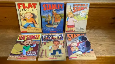 7 Flat Stanley series books by Jeff Brown, View more