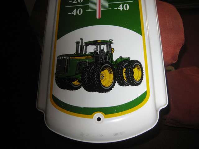 JOHN DEERE... '8 Wheel - 4 Wheel Drive' TRACTOR THERMOMETER in Other in Hamilton - Image 3