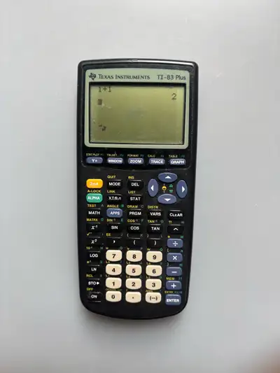 TI-83 Plus Graphing Calculator, View more