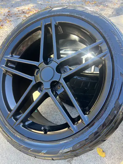 18' inch 5x120.65 / 5x4.75 rims and tires