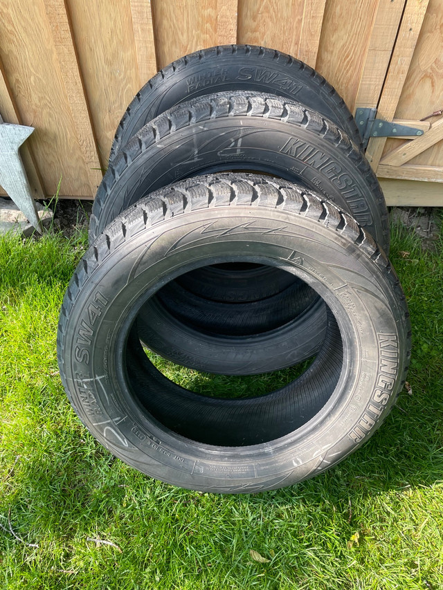 215 60 16 winter tires  in Tires & Rims in Kawartha Lakes - Image 2