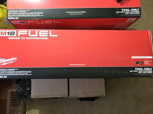 Milwaukee M18 1” Impact wrench 6” anvil ⛑⛑(BARE TOOL)⛑⛑ in Power Tools in Markham / York Region - Image 4