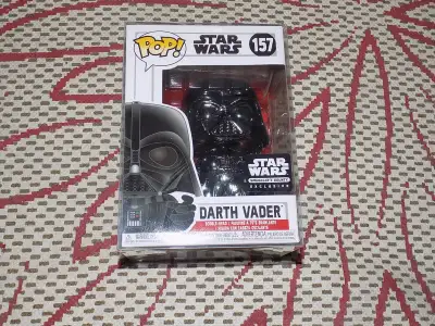 FUNKO, POP, DARTH VADER CHROME, SMUGGLER'S BOUNTY, STAR WARS, NM, View more