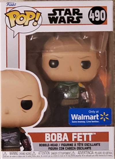 Brand New Unopened Funko POP Star Wars Boba Fett Walmart Exclusive