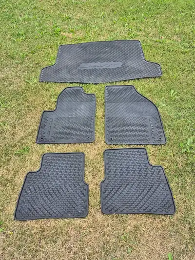 Genuine Mopar Dodge Dart Front, Rear and Trunk Floor Mats. Used in 2016 Dodge Dart SXT but should fi...