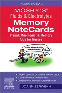 Mosby's Fluids & Electrolytes Memory Note Cards 3E 9780323832250