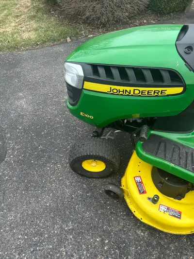John Deere LawnTractor E100, View more