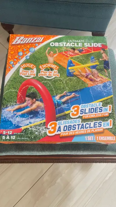 Kids Water Slide 30 ft long, View more