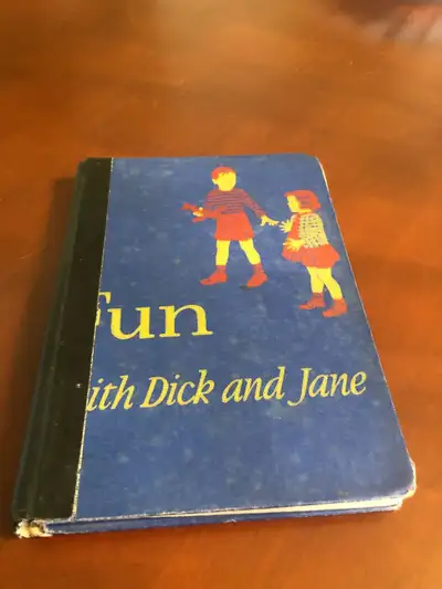 Vintage “Fun with Dick and Jane” reader, View more