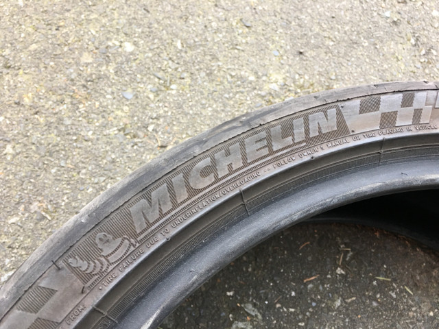 1 X single 225/35/19 88Y Michelin Pilot Super sport w 50% tread in Tires & Rims in Delta/Surrey/Langley - Image 4