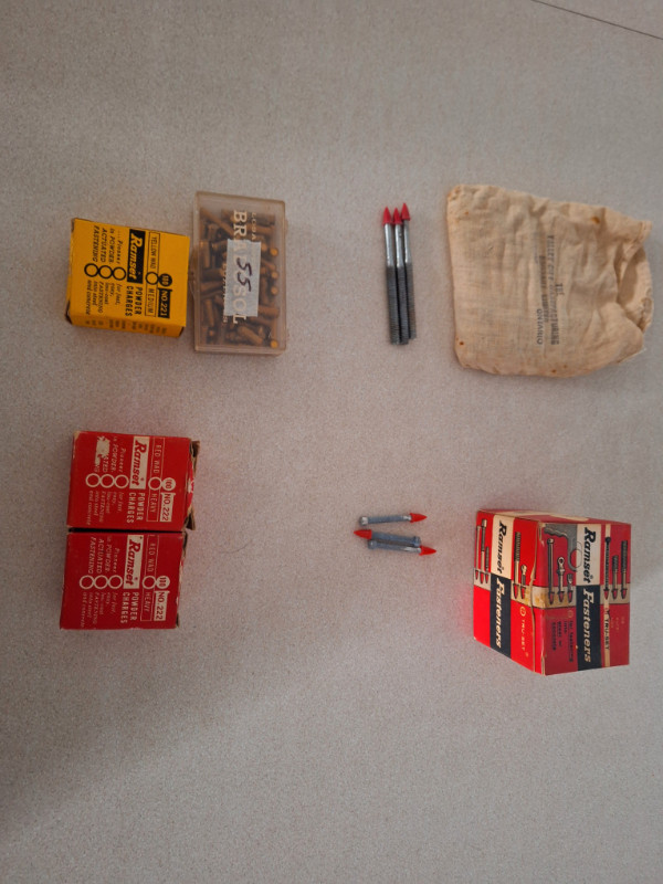 Ramset Powder Charges and Fasteners in Hand Tools in Brantford