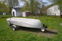 12 ft. Aluminum boat and Trailer.