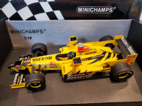 1:18 Diecast Minichamps F1 Jordan Honda Mugen D. Hill #9