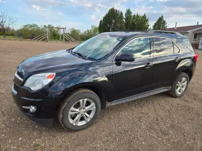 This is a Chevrolet Equinox All Wheel Drive Automatic with 3.6 L engine. Full load, black leather, s...