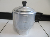 Vintage Aluminum Army/Camper Style Drip Coffee Maker 1940-50s