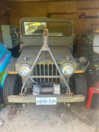 Own a piece of history! This authentic 1951 Willys M38, the military version of the iconic CJ-3A, is...