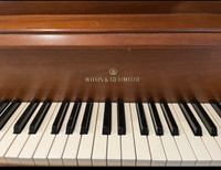 Antique Willis and Co. Piano