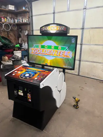 Golden Tee Live 2026 Arcade Machine upgraded don’t miss, View more