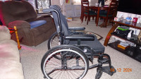 Foldable Wheelchair  $300.00 was 1700 new