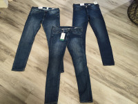 5 BRAND NEW H&M Conscious Denim Jeans sz 29/30 and 10