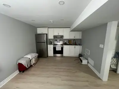Basement available for rent from November 1 ✅ Newly built, legal studio basement ✅ Quiet, smoke and...