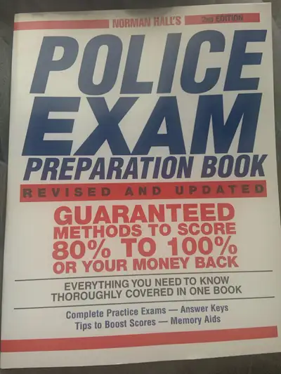 Police Exam Preparation Book, View more