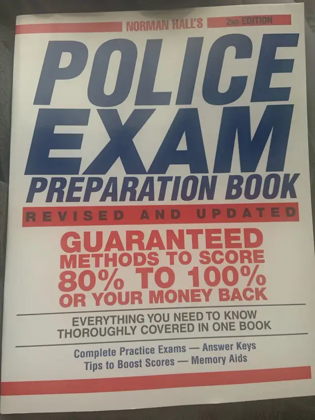 Police Exam Preparation Book in Non-fiction in Mississauga / Peel Region - Image 2