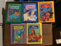 5 livres Disney 