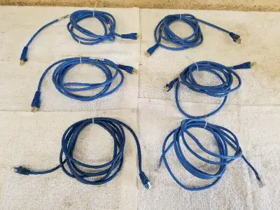Various HIGH-QUALITY Ethernet Cables + Phone Cables, View more
