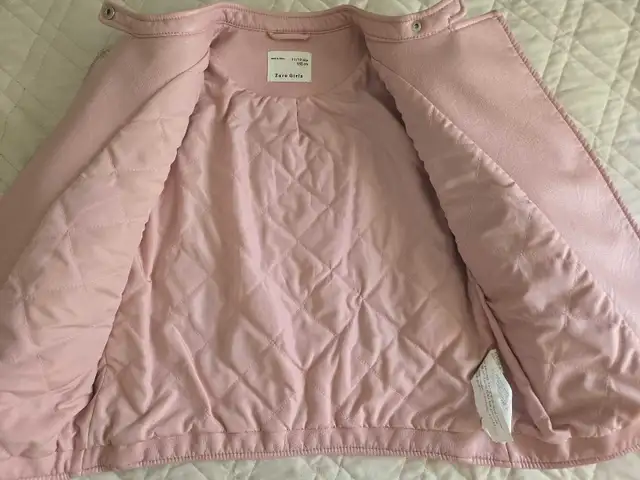 Zara faux leather jacket, girl 11-12 y.o., like new in Kids & Youth in Mississauga / Peel Region - Image 6