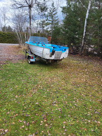 Boat and trailer 