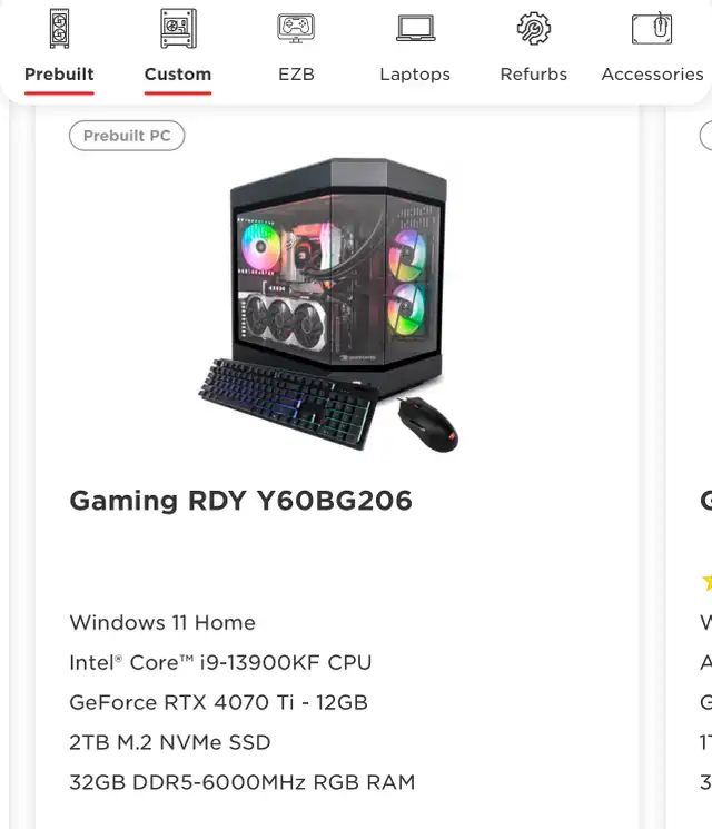High-End Gaming PC + 180Hz Monitor | i9, RTX 4070 Ti62863256849794126