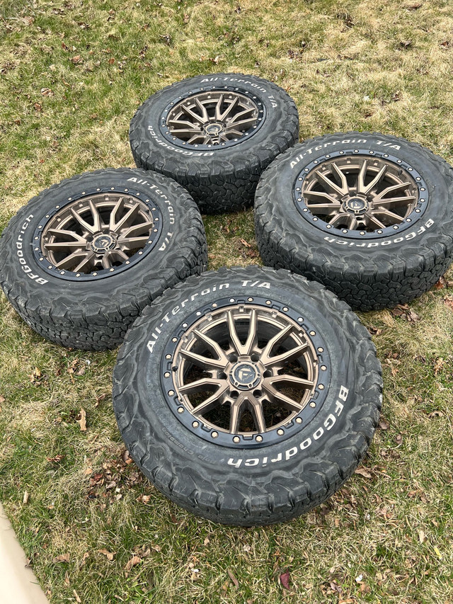 275/65/18 fuel rebel 6x139.7 ko2 Toyota tundra gmc sierra  in Tires & Rims in Mississauga / Peel Region
