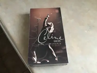 cassette VHS Céline Dion Live in Memphis 1997 neuve, View more